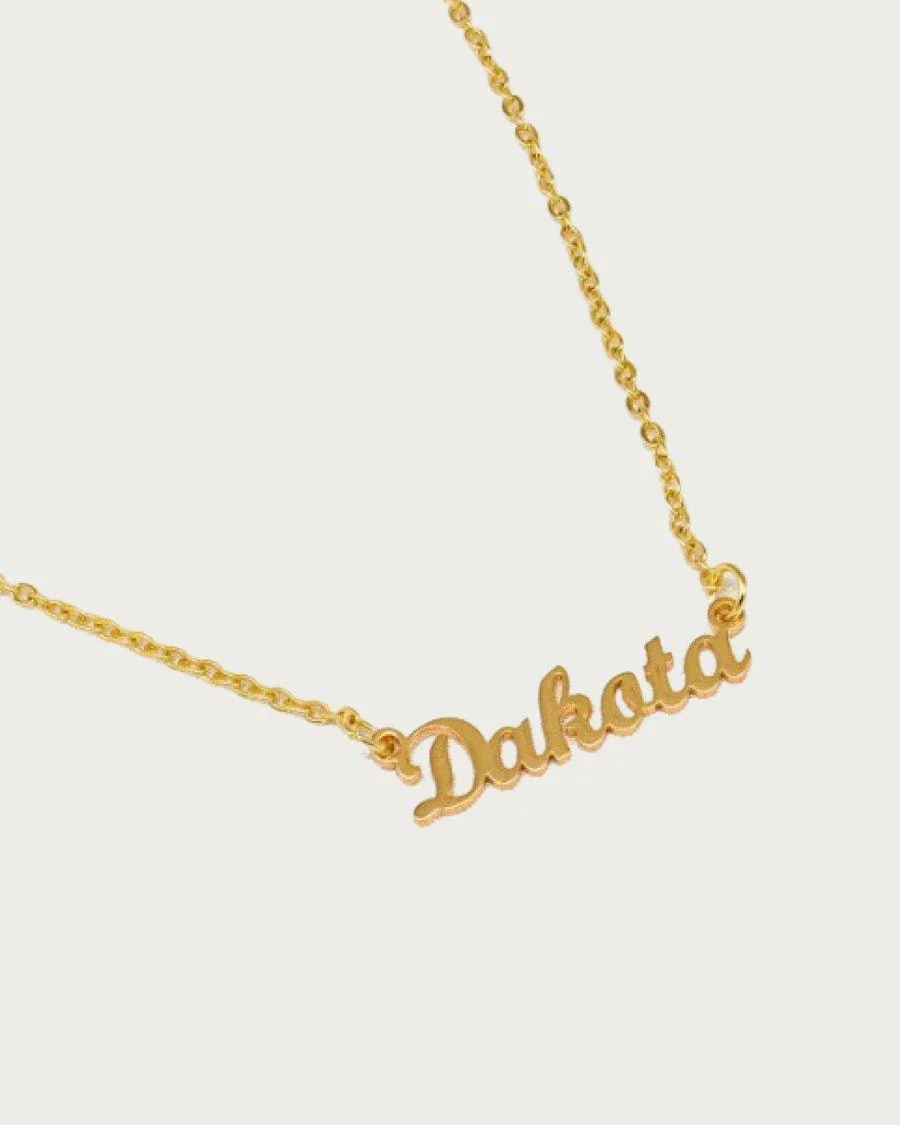 Letter Customized Necklace